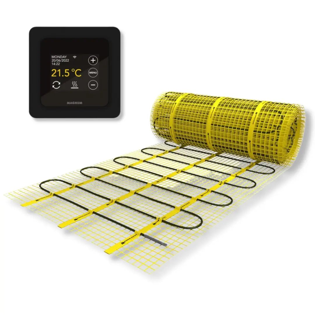 Magnum Xtreme Control elektrische vloerverwarmingsmat inclusief thermostaat